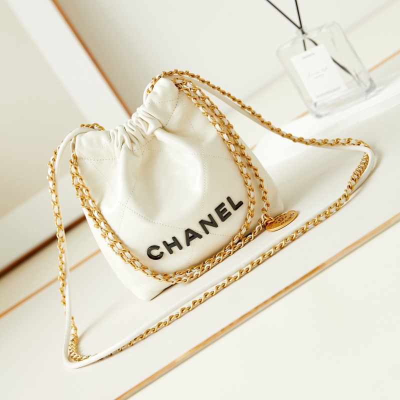 Ch*el bucket bags